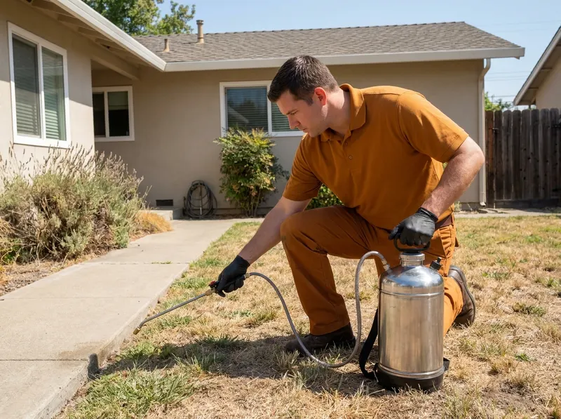 Argentine Ant Perimeter Defense in Sacramento, CA